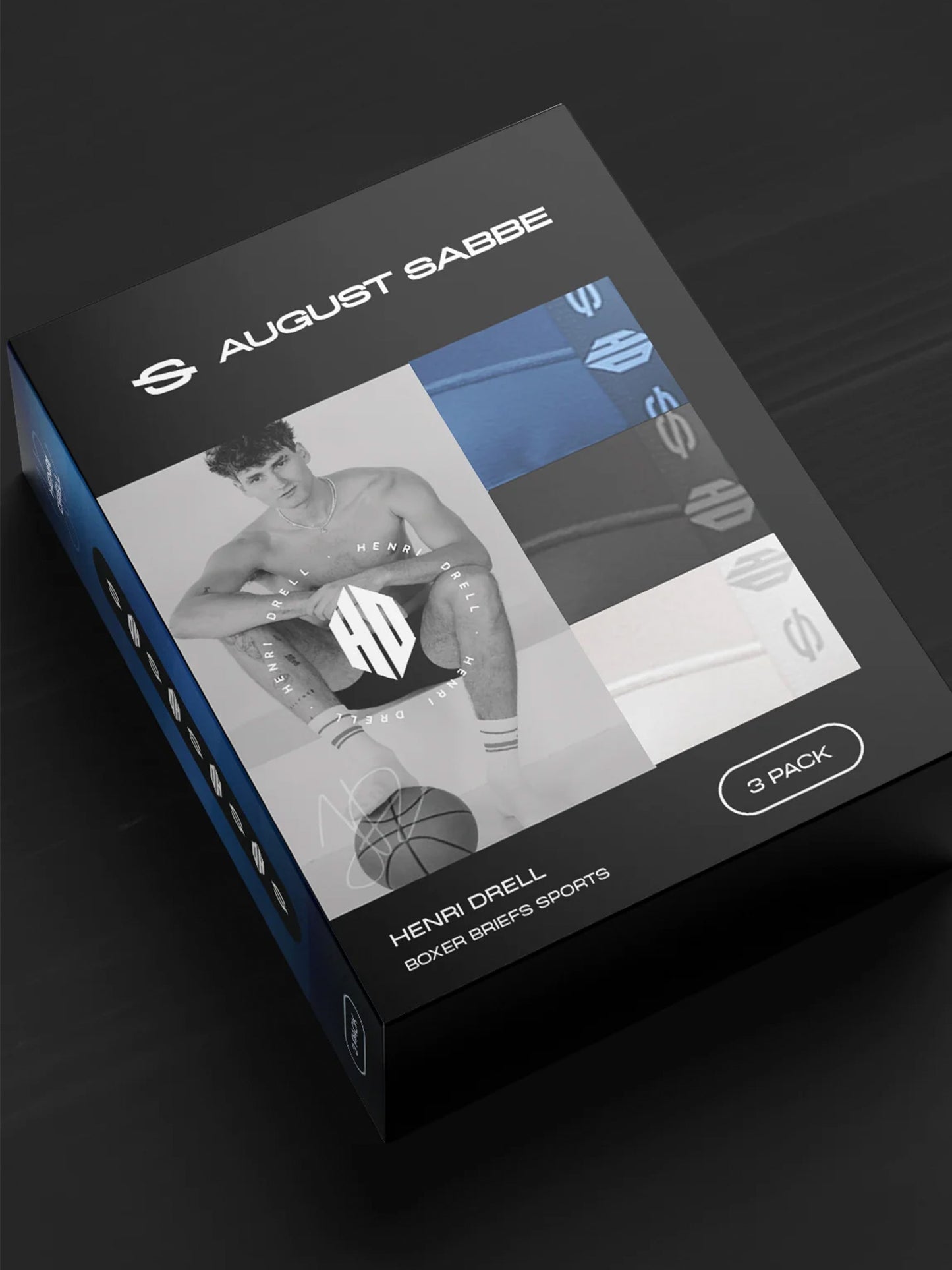 Henri Drell Edition 3-Pack by August Sabbe