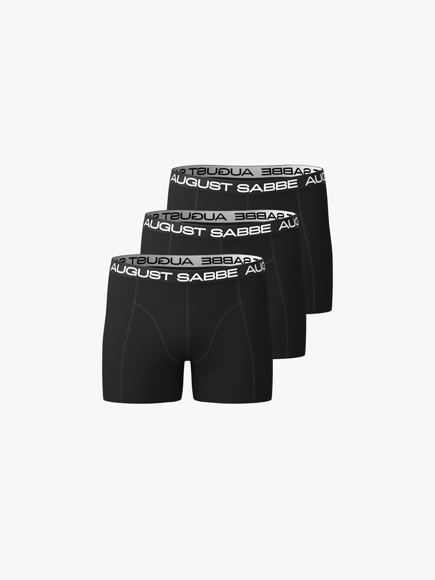 Sabbe Daily, Black, 3 pairs