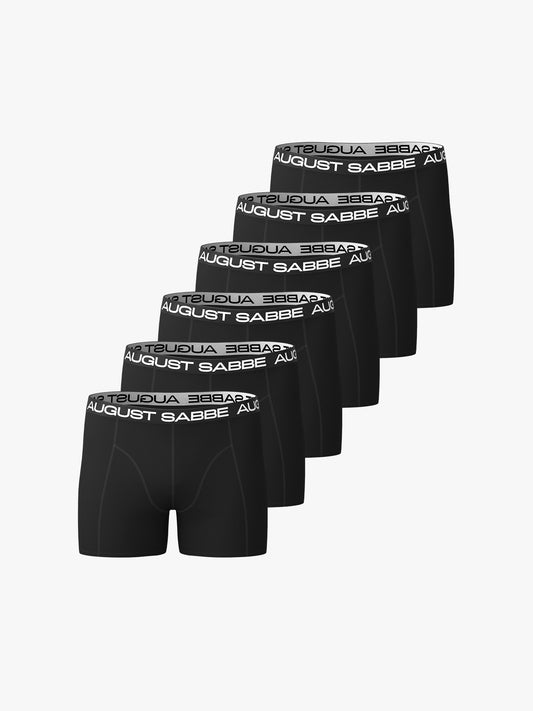 Sabbe Daily, Black, 6 pairs