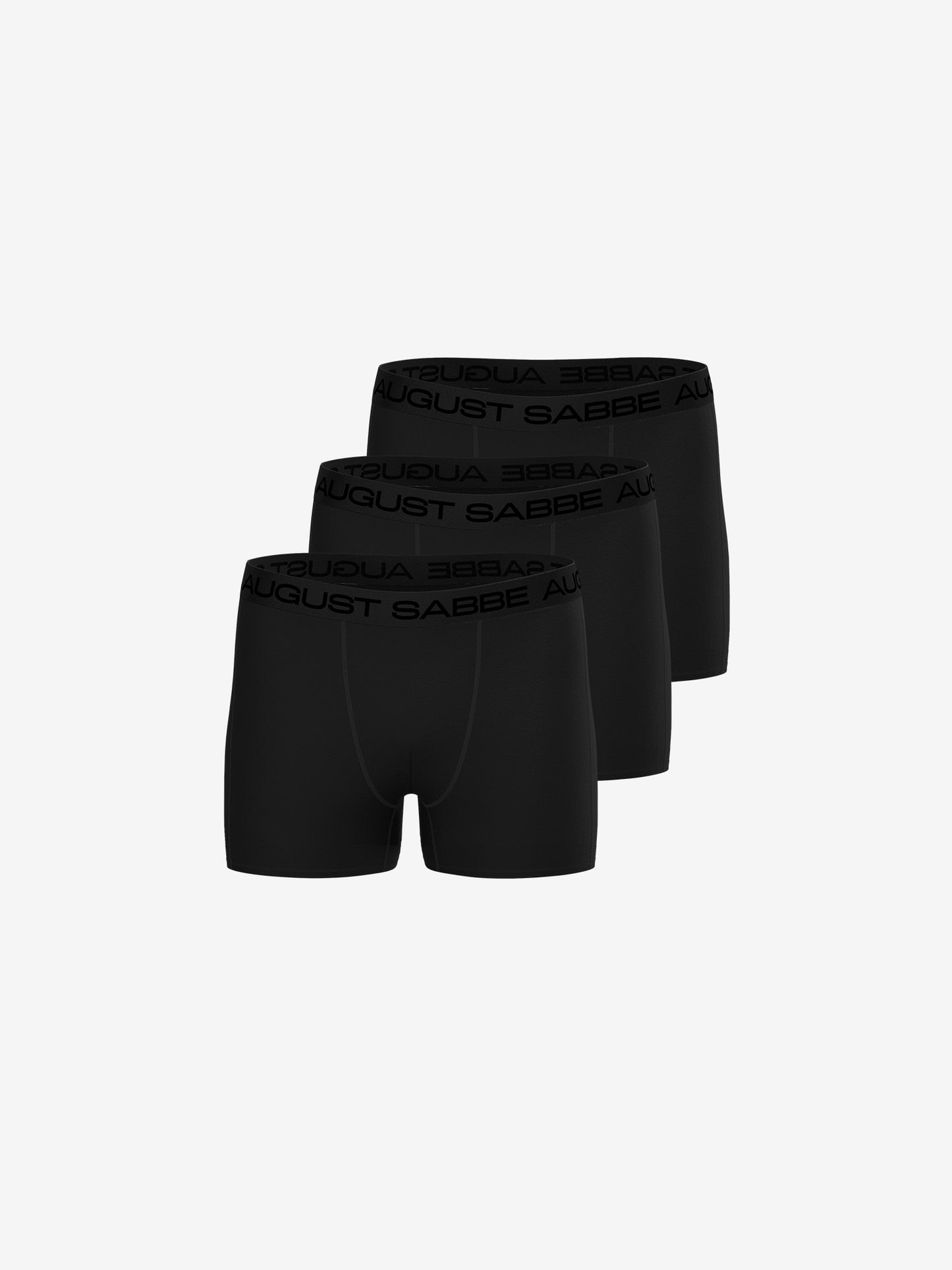 Sabbe Celebration 3-Pack Black Boxer Briefs – Premium Modal